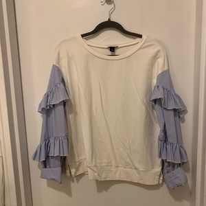 Halogen Sweatshirt / Blouse - Size Large